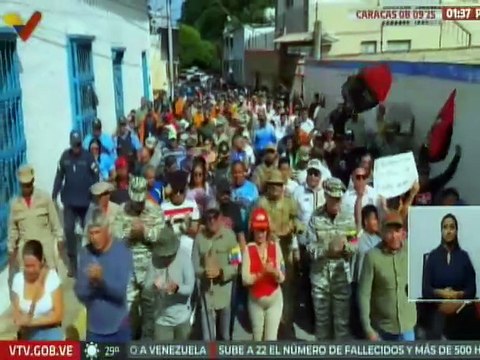 Caracas | Venezolanos expresan su respaldo a la Milicia Bolivariana