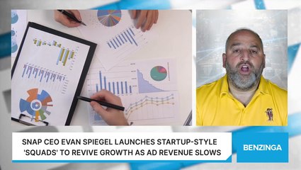 Snap CEO Evan Spiegel Launches Startup-Style 'Squads' To Revive Growth As Ad Revenue Slows