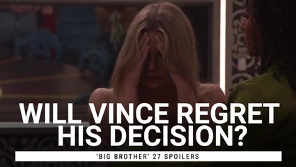 'Big Brother' 27 Spoilers: Vince Finally Stopped Playing The Middle, But Will He Regret His Decision?