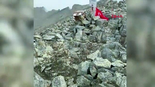 Mevsimin ilk karı yağdı! Kaçkar zirvesi beyaza büründü