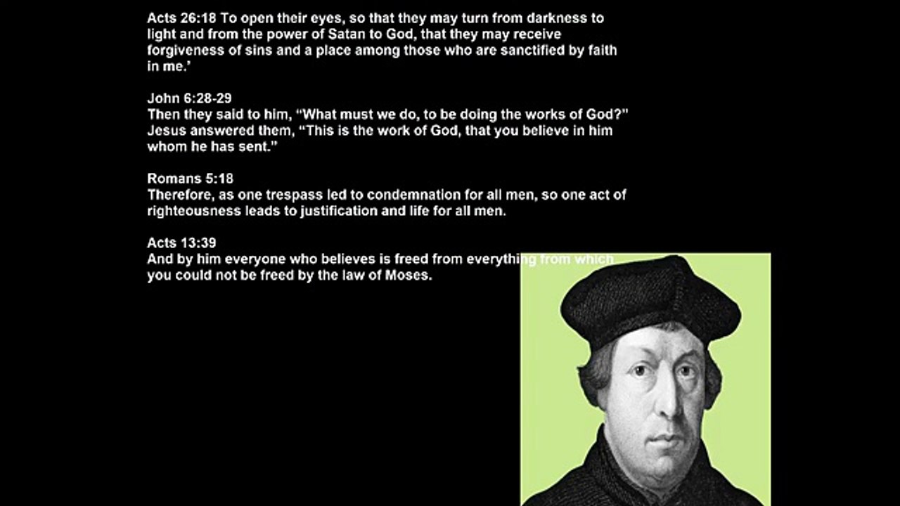 Faith Alone Salvation