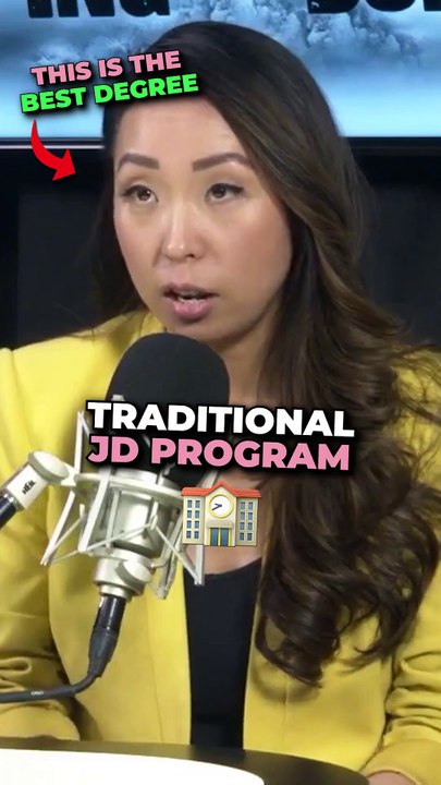 Why do I recommend pursuing a law degree?