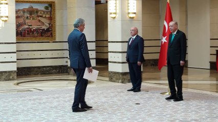 Moldova büyükelçisinden güven mektubu