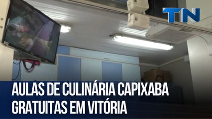 Aulas de culinária capixaba gratuitas em Vitória