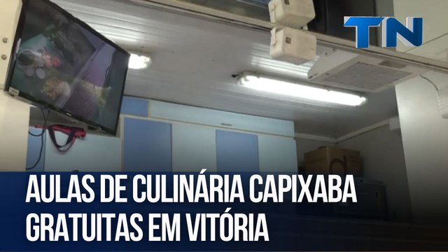Aulas de culinária capixaba gratuitas em Vitória