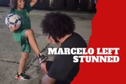 Marcelo’s son humbles him with effortless nutmeg