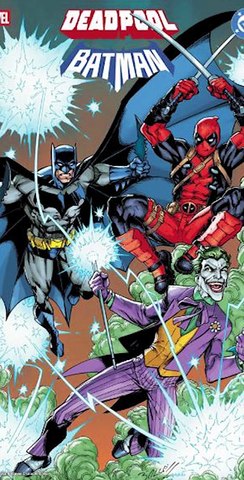 Batman & Deadpool - Crossover de Marvel e DC terá lançamento simultâneo no Brasil #dc #marvel