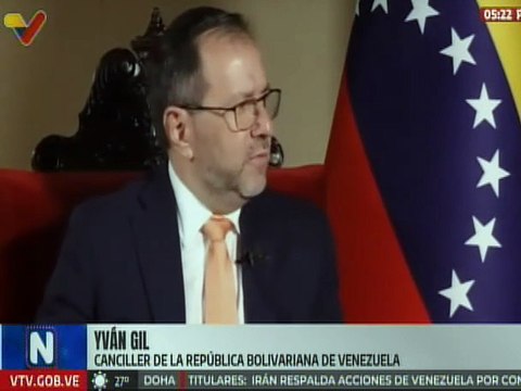Canciller Yván Gil denunció la creación de falsas narrativas contra Venezuela