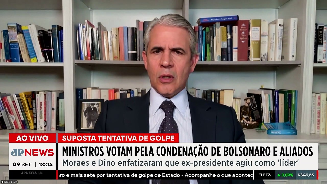 Julgamento de Jair Bolsonaro: Primeira turma do STF alcança dois dos três votos pela condenação