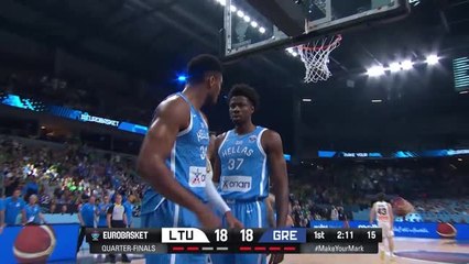 Quarts - La Grèce d'Antetokoumpo bien au rendez-vous