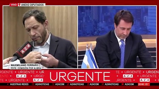Maximiliano Ferraro brindó detalles sobre el avance de la Comisión Libra en A24