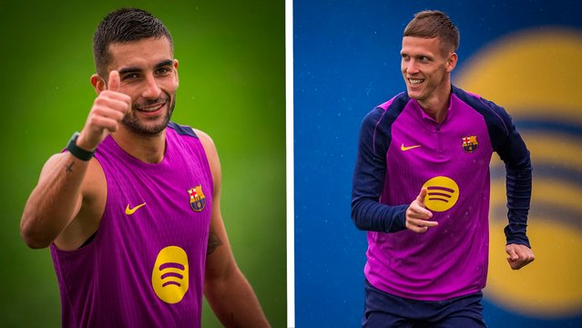 Jugadores de la selección de España se reincorporan a los entrenamientos del Barcelona