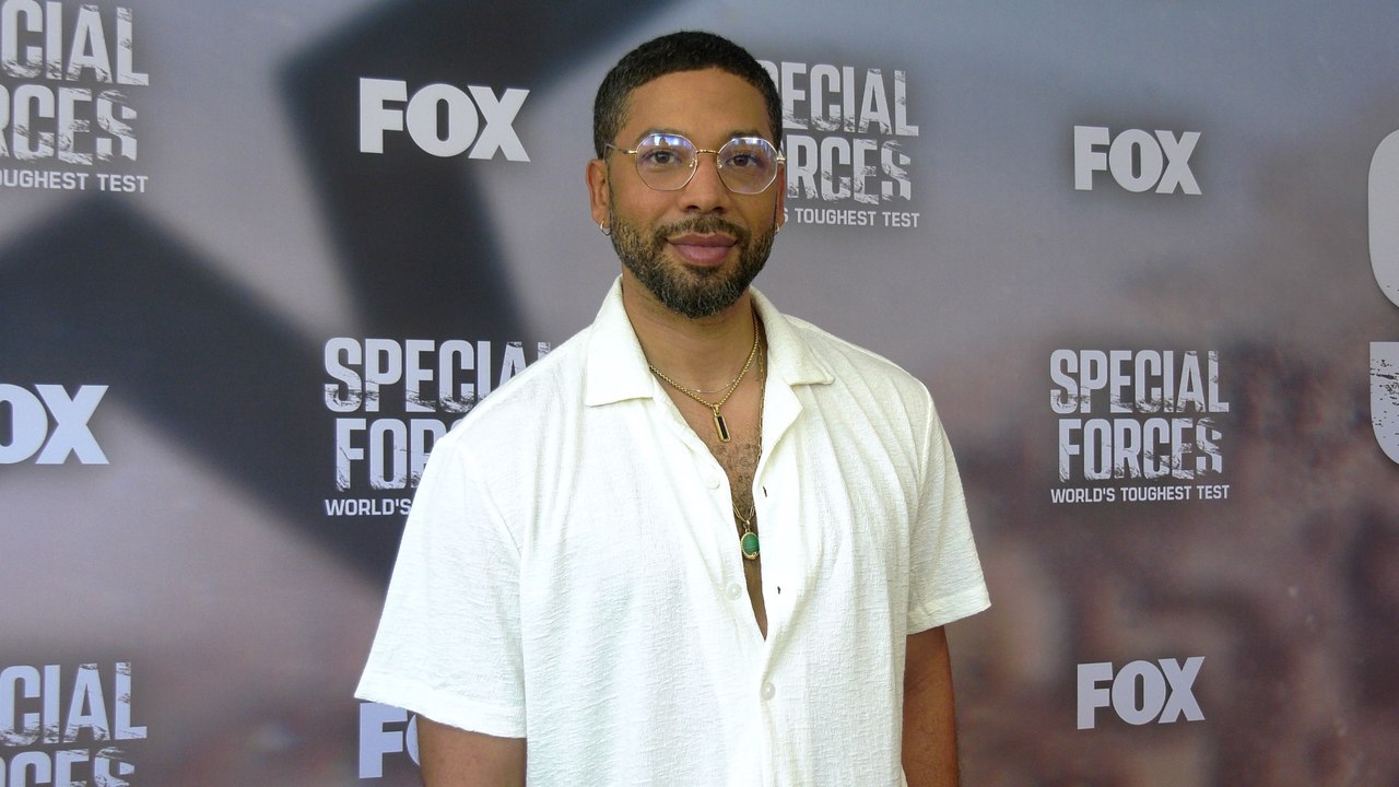 Jussie Smollett attends the red carpet for FOX's "Special Forces: World's Toughest Test" event