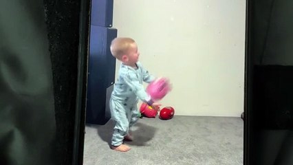 Bruce Potter for grandson Austin