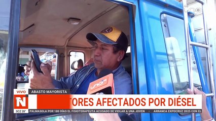 PRODUCTORES AFECTADOS POR FALTA DE DIÉSEL
