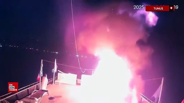 Küresel Sumud Filosu'na yeni bir İHA saldırısı düzenlendi