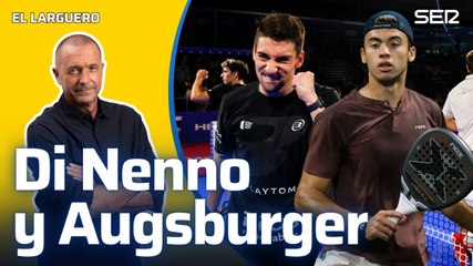 Martín Di Nenno y Leo Augsburger, en 'El Larguero'