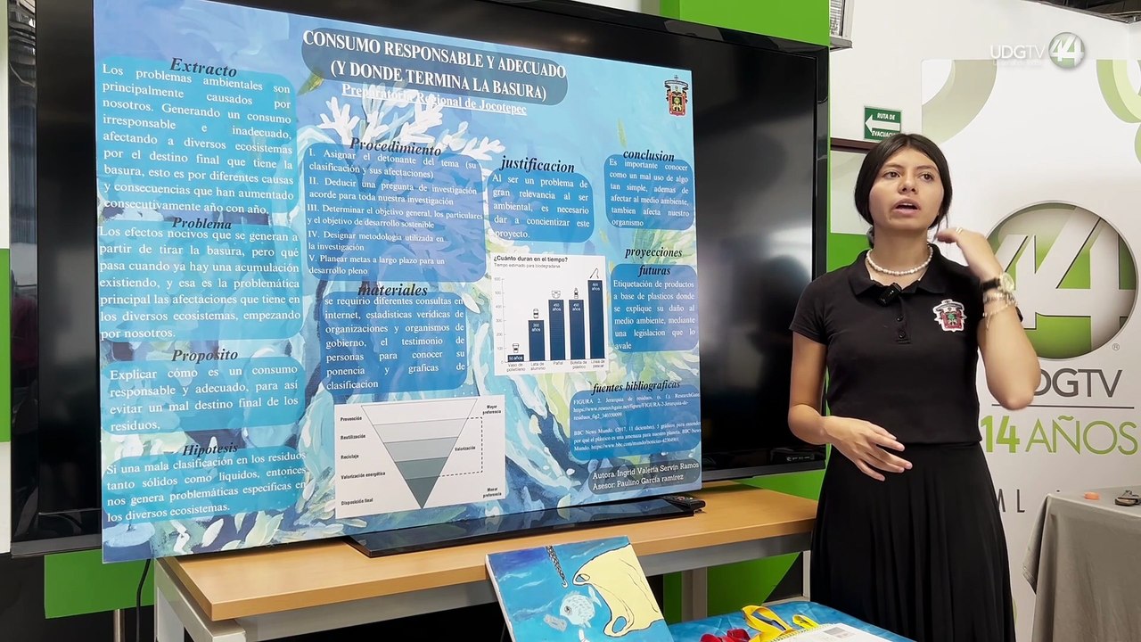 Proyecto estudiantil propone etiquetado de plástico para cuidar el medioambiente