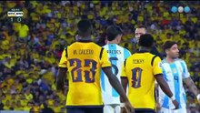 Ecuador vs Argentina: la infantil expulsión de Moises Caicedo