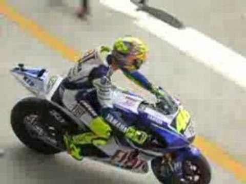 Départ Rossi 18 Mai 2008 GP FRANCE LE MANS