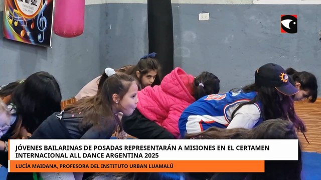 Jóvenes bailarinas representarán a Misiones en el certamen internacional All Dance Argentina 2025