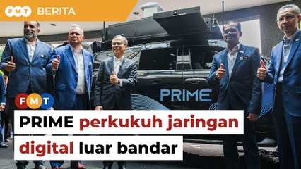 PRIME perkukuh jaringan digital luar bandar, bukan sekadar bencana