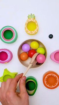 Color & Fruit Sorting Fun! 🍇🎨 Easy Game for Toddlers #shorts