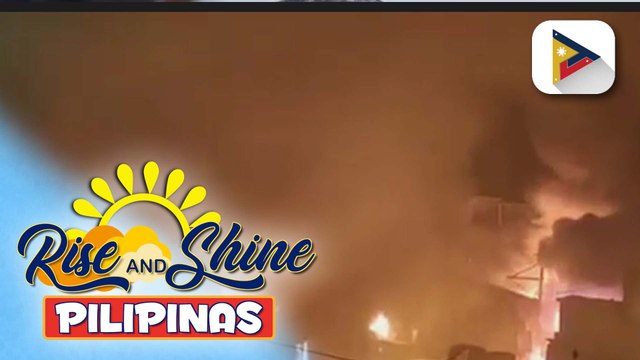 Sunog, sumiklab kagabi sa isang residential area sa Brgy. Culiat, Quezon City; ilang residente, nahirapang huminga dahil sa kapal ng usok | Vel Custodio
