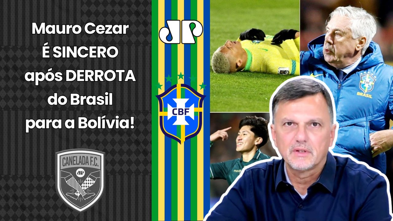 "Cara, pra mim, esse TIPO DE JOGO da SELEÇÃO..." Mauro Cezar É SINCERO após Bolívia 1 x 0 Brasil!