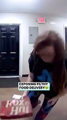 That's why I don't order food deliveries🤮