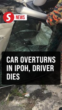 Man killed, wife injured in Ipoh car crash