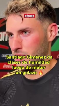 “TODOS LOS GOLES SAN IGUAL” Ojito con el mensaje de Santiago Giménez luego de su golazo ante Corea del Sur