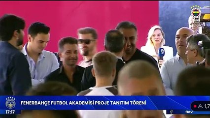 Eyüpspor teknik direktörü Selçuk Şahin, Fenerbahçe'nin Futbol Akademisi Proje Tanıtım Töreni’ne katıldı