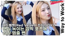 레드벨벳(Red Velvet) 조이(JOY), 햇살보다 눈부신 미소로 출근길 환하게 밝힌 요정♥ 팬심 녹이는 깜찍 포즈에 심장 멈출 뻔(‘동물농장’ 출근길) [TOP영상]