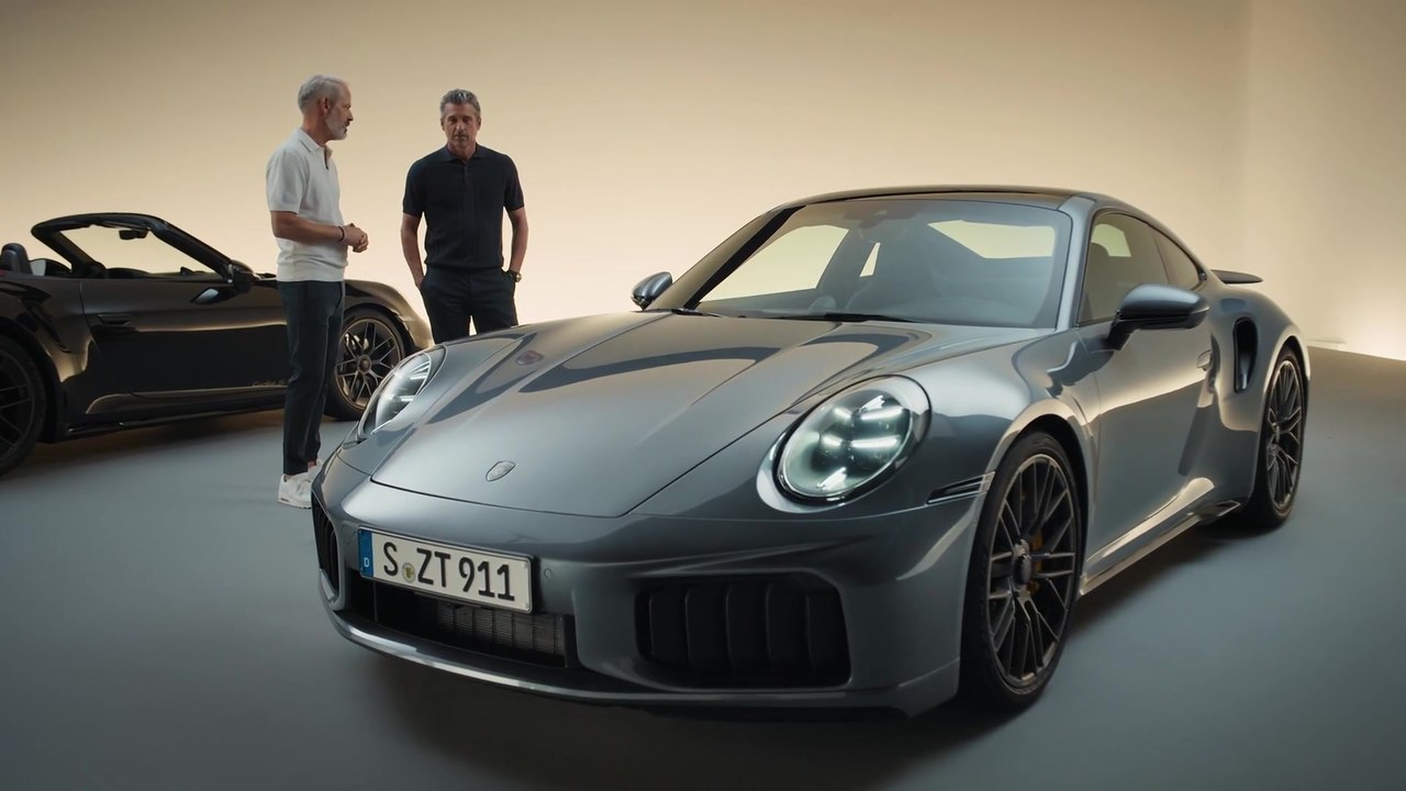 Digitale Weltpremiere mit Patrick Dempsey - Porsche 911 Turbo S