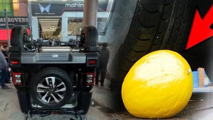 Delhi Thar Video: Nirman Vihar में Tire के नीचे नींबू, फिर कूदा दी थार, आखिर महिला का क्या हुआ ?