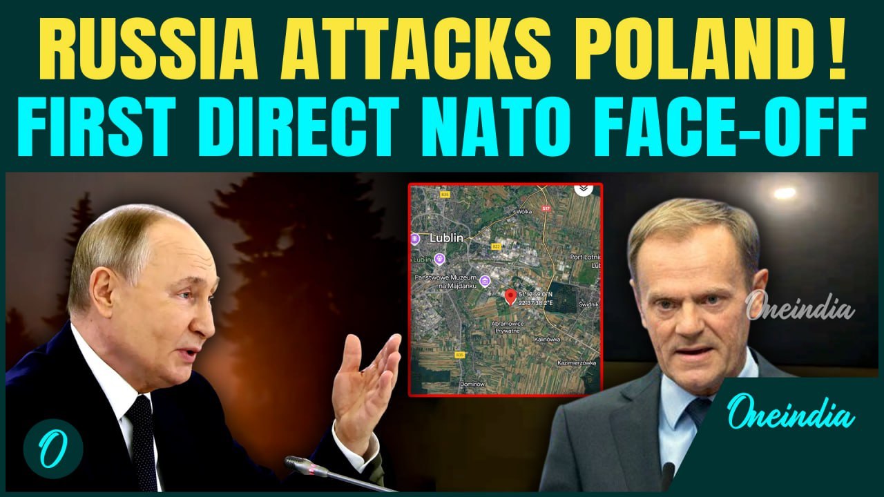 BREAKING: Poland Shoots Down Iranian Shahed Drones in First Direct Face-Off with Russia—VIDEO