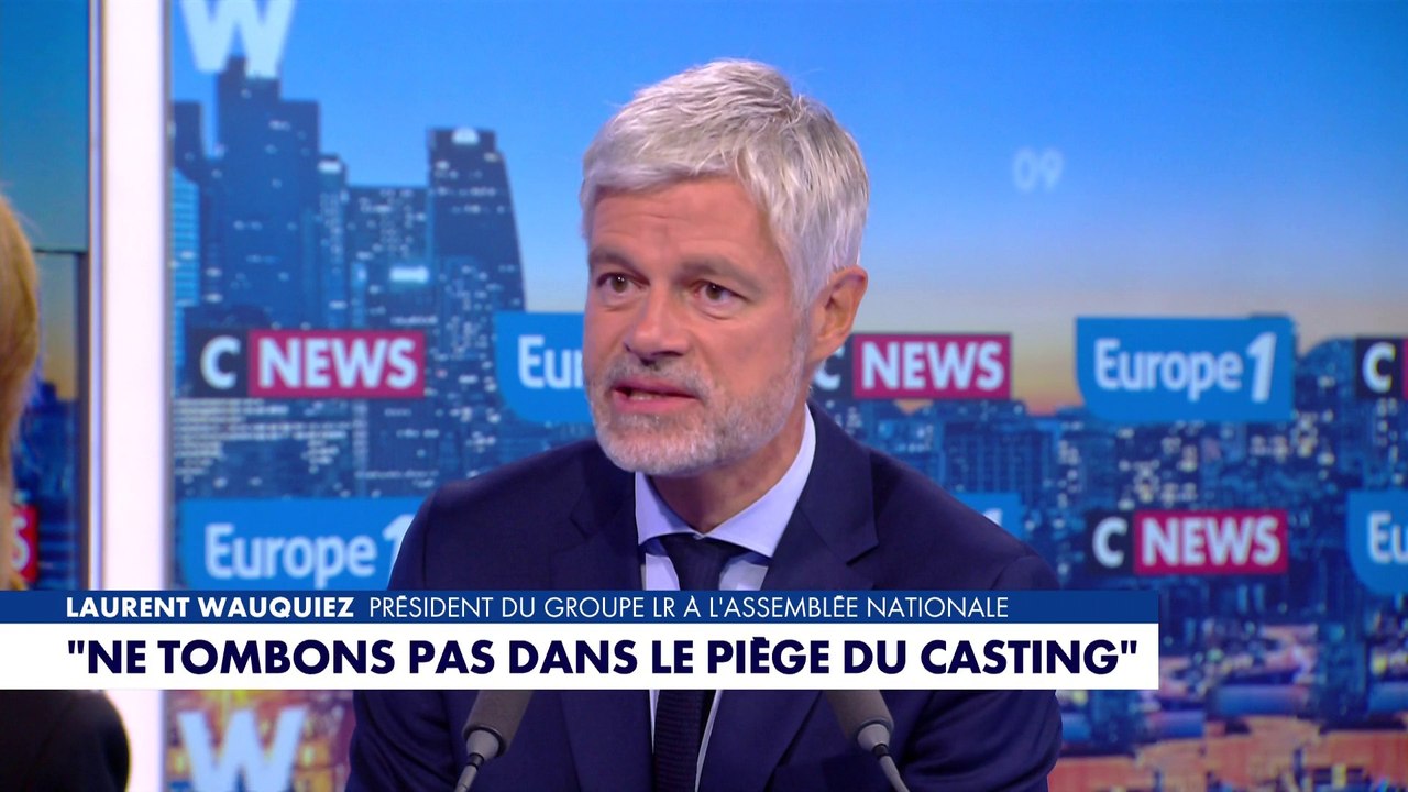 Laurent Wauquiez : «Je ne veux pas que l'on reproduise les mêmes erreurs»