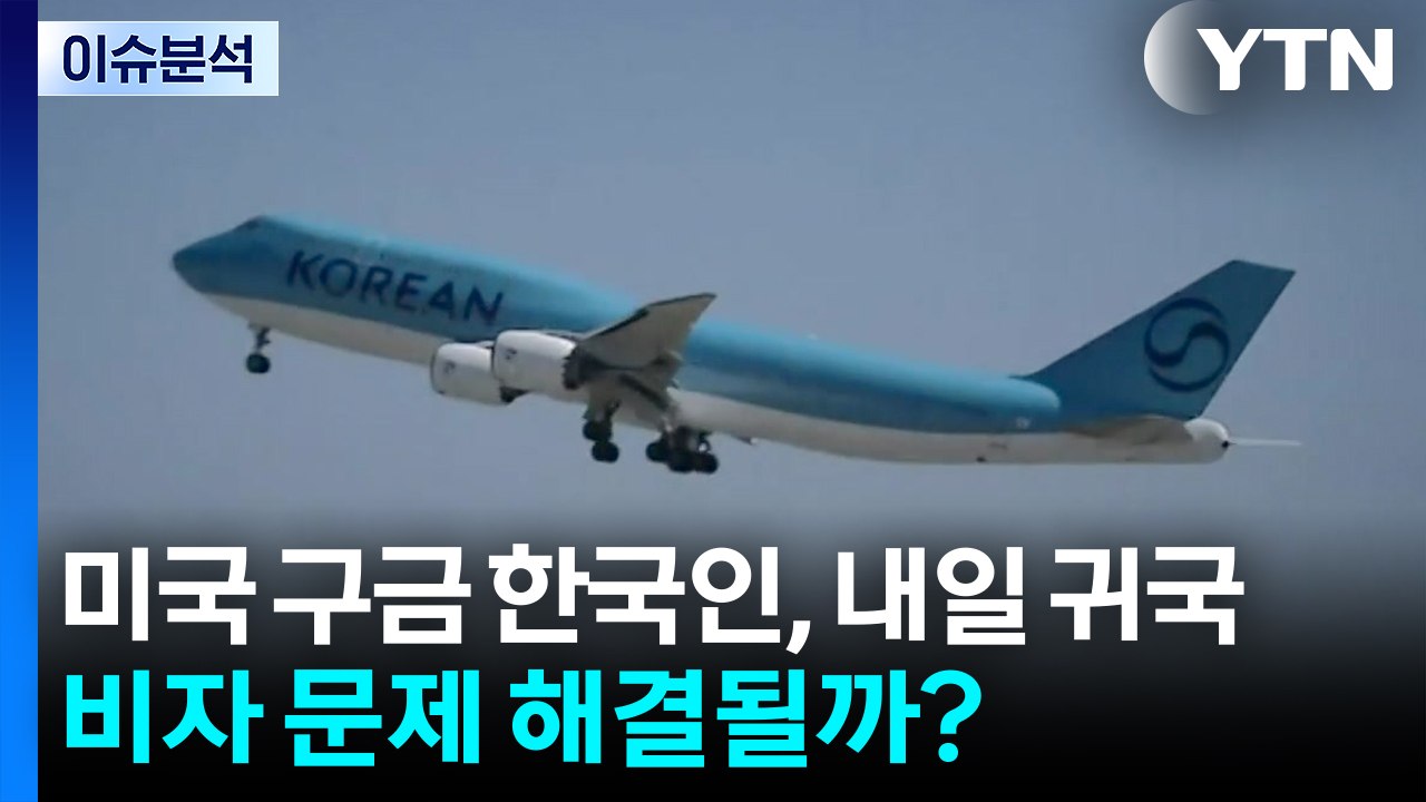 [뉴스나우] 미국 구금 한국인, 내일 귀국...비자 문제 해결될까? / YTN