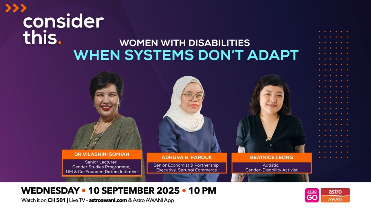 Consider This: Women with Disabilities (Part 1) — When Systems Don’t Adapt
