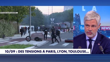 Laurent Wauquiez : «Assez de cette France qui casse tout, et assez de cette France qui paye tout»