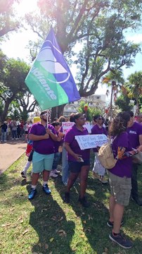Valentin Lapeyronie, président du syndicat Union des étudiants 974