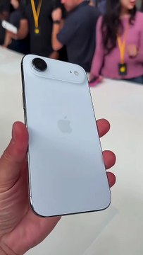Primer vistazo en mano del nuevo iPhone Air 📱