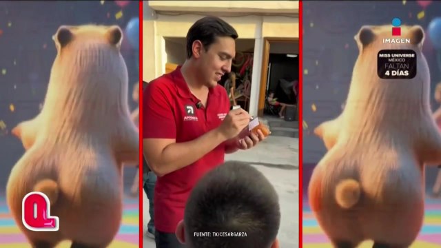 Ni los niños respetan a César Garza, alcalde de Apodaca