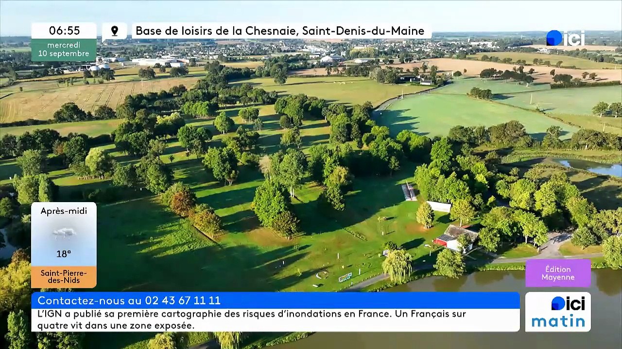 10/09/2025 - ici matin par ici Mayenne en vidéo