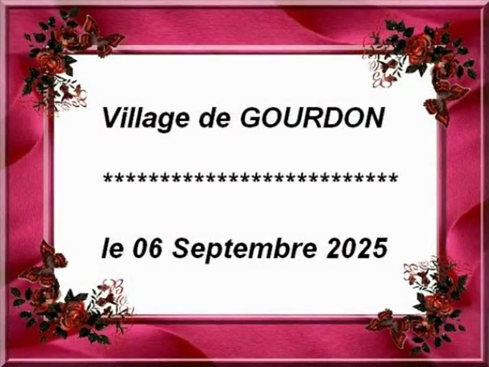 Gourdon visite le 06 Sept. 2025