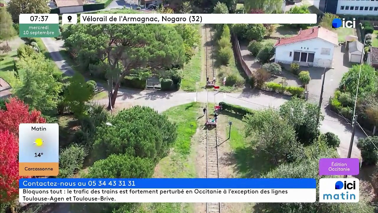 10/09/2025 - ici matin par ici Occitanie en vidéo