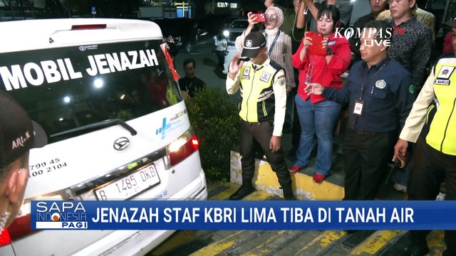 Jenazah Staf KBRI Peru Tiba di Indonesia, Sugiono: Kemenlu Berduka & Kehilangan Sosok Almarhum