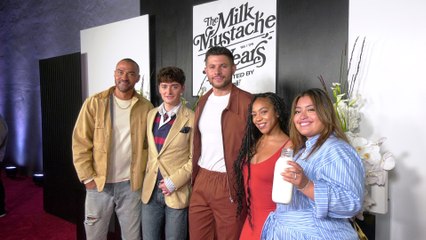 Noah Schnapp, Priah Ferguson, Nick Barrotta, Keyla Monterroso Mejia, and Jesse Williams attend Got Milk? 30th Anniversary Milk Mustache Celebration