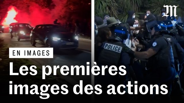 « Bloquons tout » : les premières images des actions de mobilisation du 10 septembre